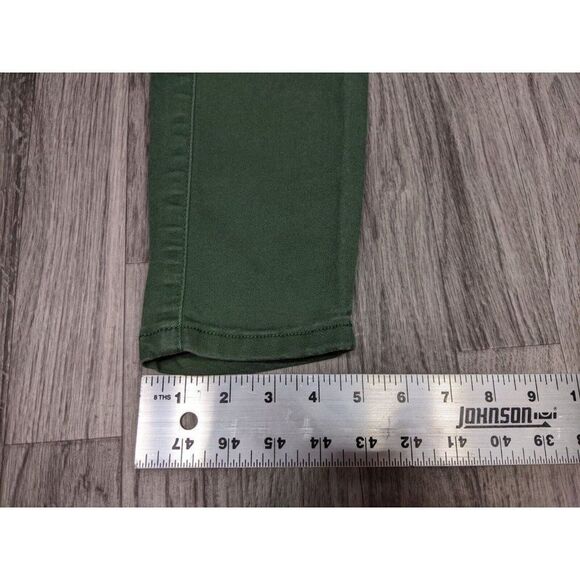 Destination Disney Juniors Size 5 Pockets Scalloped Pattern Green Denim Jeans - Picture 12 of 12